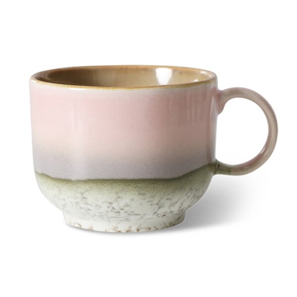 HK living Kameninový hrnček Tea cup 70's Muse 425 ml