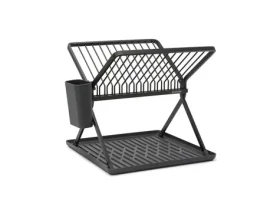 Brabantia Skladací odkvapkávač (malý) tmavo šedá / 36 x 31.5 x 33 cm (139406)