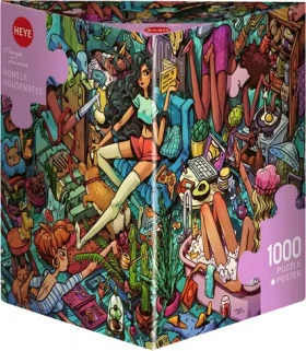 HEYE Puzzle Spolubývajúci v domácnosti