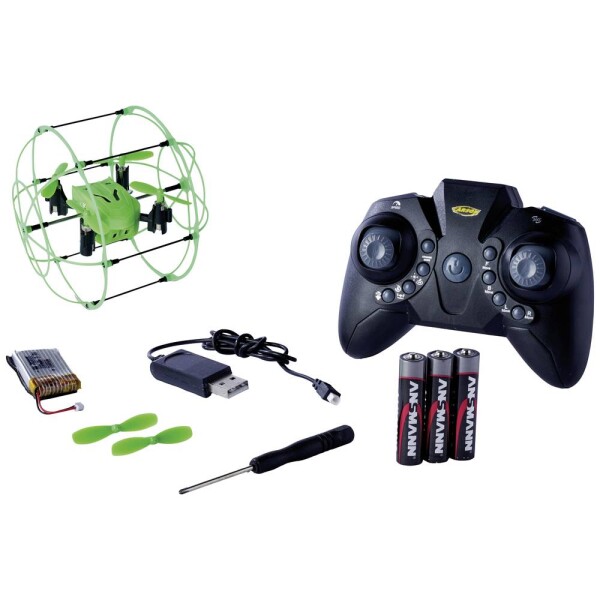 Carson RC Sport X4 Cage Copter RC model vrtuľníka pre začiatočníkov RtF; 507175