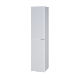 Mereo Siena, kúpeľňová skrinka 155 cm vysoká, L/P, biela lesk CN414LP