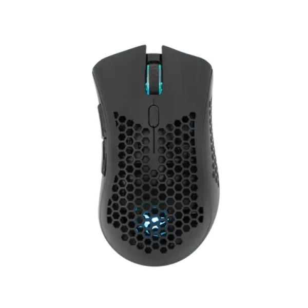 White Shark LIONEL čierna / Herná bezdrôtová myš / optická / 10000 DPI / 6 tlačidiel / RGB / USB (LIONEL-B)