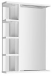 AQUALINE - KORIN STRIP zrkadlo s LED osvetlením a poličkami 52x70x12cm KO355S