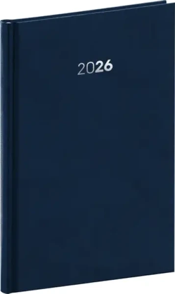 NOTIQUE Týždenný diár Balakon 2026, tmavomodrý, 15 x 21 cm (PGD-TA5BA-6215)