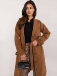 Dámsky kabát TW EN BI 2209.71P Brown camel - Och Bella L velbloudí