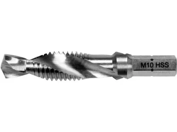 YATO Vrták so závitníkom M10 HEX / Vrták / HEX stopka