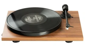 Pro-Ject E1 BT + AT3600L - Walnut / Gramofón / remienkový / RCA kábel 1.23m (9pe1wlbtat)