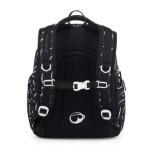 Batoh na notebook Bagmaster NOMAD 25 A Black/white