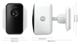Yale SV-OC-1A-W biela / IP kamera / vonkajšia aj vnútorná / 1920x1080 / 154 ° / Nočné videnie / Wi-Fi (SV-OC-1A-W)