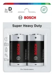 BOSCH R20SHD2B/00 / Batéria / D (R20) / Heavy Duty / 2 ks (8594162800353)