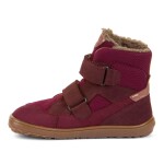 Dievčenské zimné barefoot topánky UP TEX WINTER Bordeaux G3160252-7 - 29