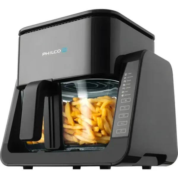 Philco PHAF 2108 GrillFryPRO / Teplovzdušná fritéza / 1500 W / 4 l / 150-230 °C / 7 programov