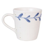 Strömshaga Kameninový hrnček Viola Leaf Blue 300 ml