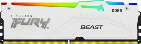 AMD Kingston DDR5 Fury Beast White RGB 16GB 5200 CL36 EXPO CL 36 KF552C36BWEA 16