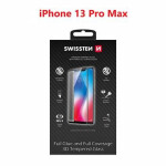 Swissten Ultra Durable 3D FULL GLUE Glass pre Apple iPhone 13 Pro Max čierna (64701889)