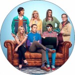 Jedlý papier The Big Bang Theory - Teória veľkého tresku partia 19,5 cm - Pictu Hap
