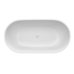 POLYSAN - REDUTA voľne stojaca vaňa liaty mramor 150x75x46cm, biela 72843