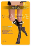 Ponožky Omsa Miniactive 40 den A'2 nero 1/2-S/M