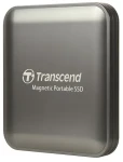 Transcend ESD420C 1TB šedá / Externý SSD disk / USB 20Gbps Type C / 2000MB/ R / 2000MB/W / Magsafe (TS1TESD420C)