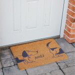 Bella Rose Rohožka z kokosových vlákien Pes / Ahoj