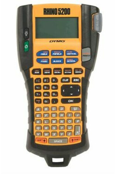 Dymo RHINO 5200 / Priemyselná tlačiareň samolepiacich štítkov / šírka pásky: 6 9 12 amp; 19mm (S0841480)