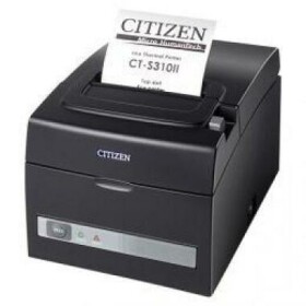 Citizen CT-S310II / pokladničná / 80mm / Termotlačiareň / 203dpi / USB / RJ-45 / rezačka / čierna (CTS310IIXEEBX)