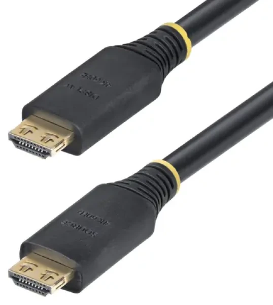 StarTech HDMI2- Cable-GRIP-35F/10.6M čierna / HDMI 2.0 kábel / 10,6 m / 240Hz / HDR10 (HDMI2-CABLE-GRIP-35F)