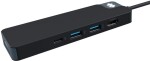 Targus D TARGUS HyperDrive Flex 8 Port USB-C Hub Black