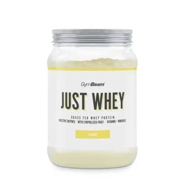 Just Whey Grass-Fed Proteín - GymBeam (banán, 500 g) (28324-41-500g-banana-01)