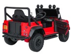 Mamido Detské elektrické autíčko Land Rover Defender 110 SVX Concept červené