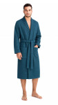Pánsky župan Vestis Saimaa Teal Waffle Robe M