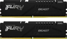 Kingston FURY Beast Black 16GB (2x 8GB) DDR5 4800MHz / CL38 / DIMM (KF548C38BBK2-16)