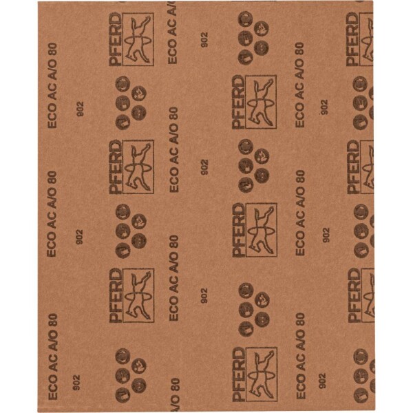PFERD TOOLS BP ECO AC 230X280 A 80 45015242 brúsny papier Zrnitosť 80 (d x š) 280 mm x 230 mm 50 ks; 45015242