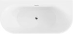 MEXEN - OVAL+ voľne stojaca vaňa 170x80, biela bez krytky prepadu a zátky 52681708000-SS