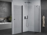 MEXEN/S - PRETORIA sprchovací kút 70x90, transparent, čierna 852-070-090-70-00