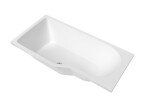 Asymetrická vaňa Laguna Beáta Plus 160x80 cm akrylát ľavá BE1600LPLUS BE1600LPLUS