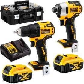 DEWALT DCK2061P2T / Aku set náradie / príklepová vŕtačka amp; rázový skrutkovač / 18V / 2x 5Ah (DCK2061P2T)