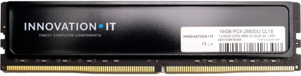 Innovation IT 3600 16GB Innovation IT CL18 1.35V mit Heatspreader (CL18-22-22)