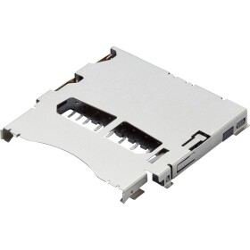 Molex Slot pre pamäťovú kartu Počet pólov 9 Raster (rozteč): 2.5 mm 5035000993 1 ks Tape on Full reel; 5035000993