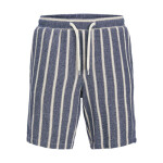 Jack&Jones krátke nohavice JPSTJAIDEN COBA STRIPE JOG SHORTS REG SN 12274413 OCEAN CAVERN M