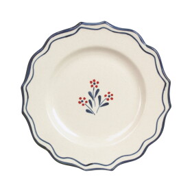 Strömshaga Tanier Esther Wildflower Blue Ø 21,5 cm