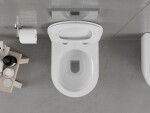 MEXEN/S - Carmen Závesná WC misa vrátane sedátka s slow-slim, duroplast, biela 30880400