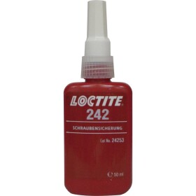 LOCTITE® 242 142504 upevňovacie skrutky Pevnosť: stredný 50 ml; 142504