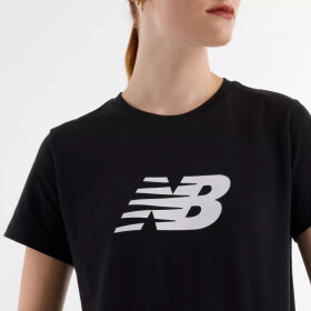 Tričko New Balance S/S Sport Jersey Logo W WT43582BK L