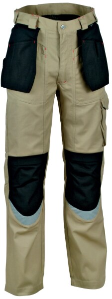 Pracovné nohavice COFRA Carpenter 245g/m2 khaki veľkosť 46 (V064_0_00_Z46-B)