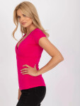 Dámske tričko RV TS 5636.03X vo farbe fuchsiová – FeelGood M