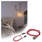 Paulmann 79770 závesné svietidlo E27 červená; 79770