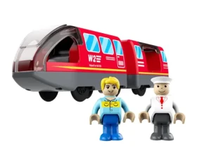2Kids Toys Elektrický mestský vlak červená