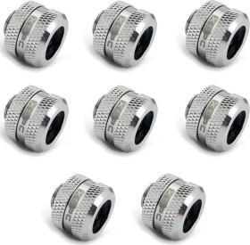 XSPC XSPC Anschluss G1/4" auf 14mm Hardtube, chróme - 8 Stück