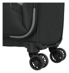 Malý textilný kufor Travelite Corsiica S Black